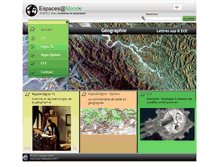 Tablet Screenshot of espacesmonde.com